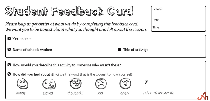 Student Assignment Feedback Forms
