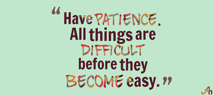 patience is a virtue quotes